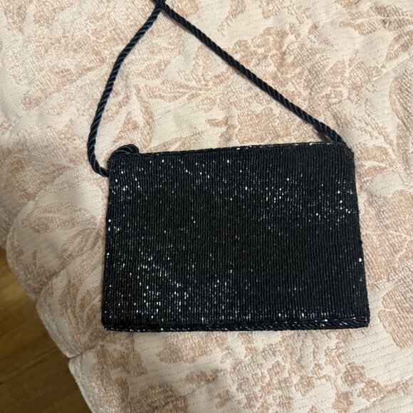 vintage Loredana beaded evening bag - CROSSBODY - EXCELLENT CONDITION - Picture 3 of 4